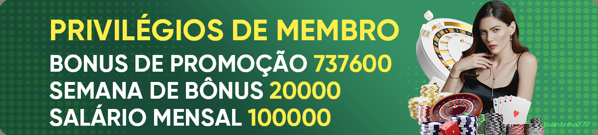 Conta joaninha777 sincronizada site e app