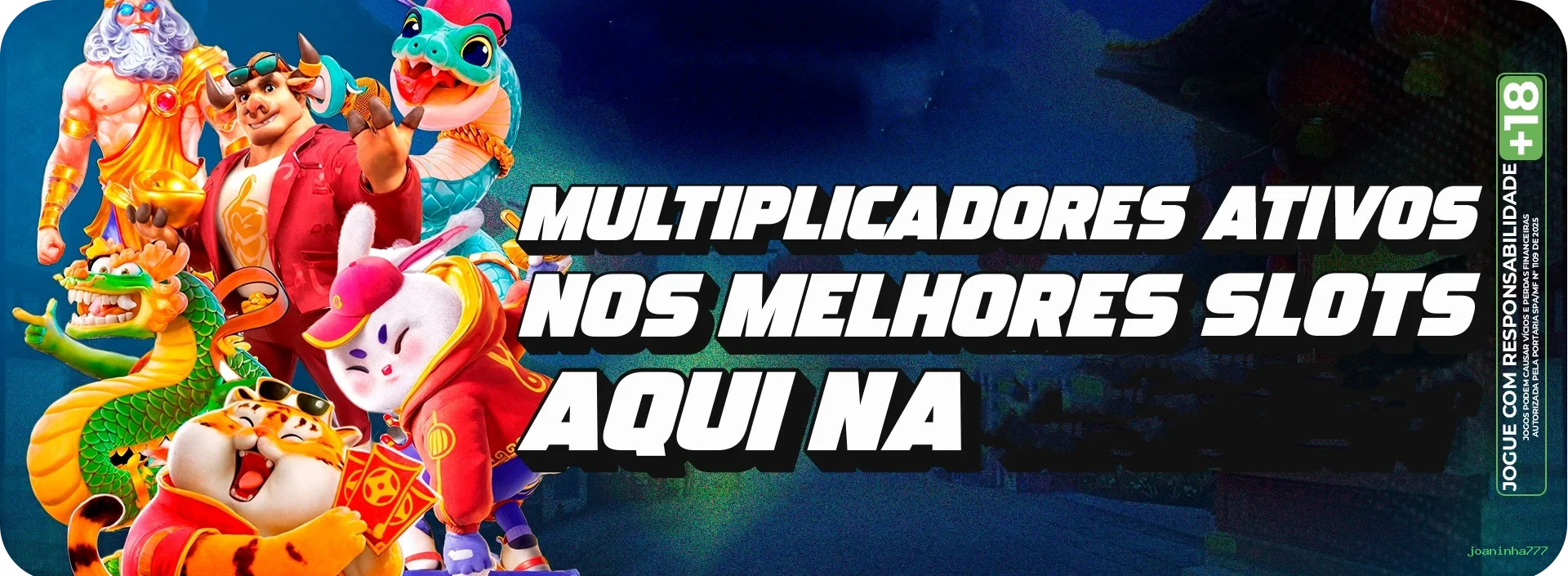 Slots com prêmios joaninha777